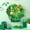St. Patrick's Day Welcome Door Sign Lucky Hanging Decor St. Patrick's Day Wooden Sign Irish Decorations Lucky Shamrock Door Hanger